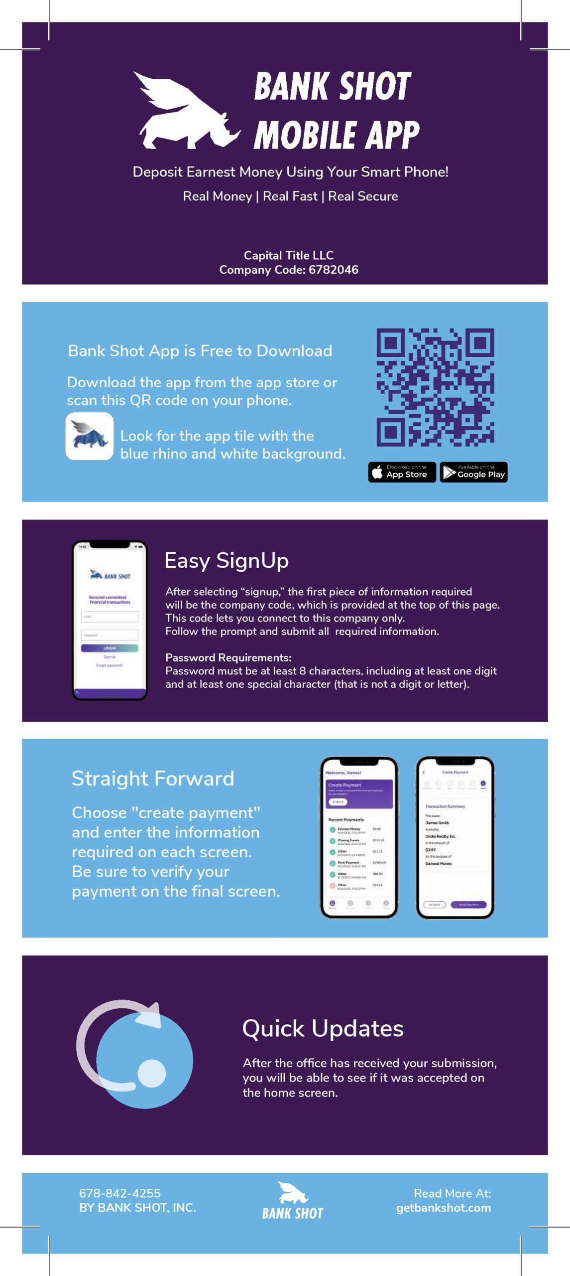 Bank Shot Instruction